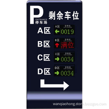 Intelligent Car Parking Guidance System in Parking Lot